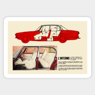 QUATTROPORTE - brochure cutaway Sticker